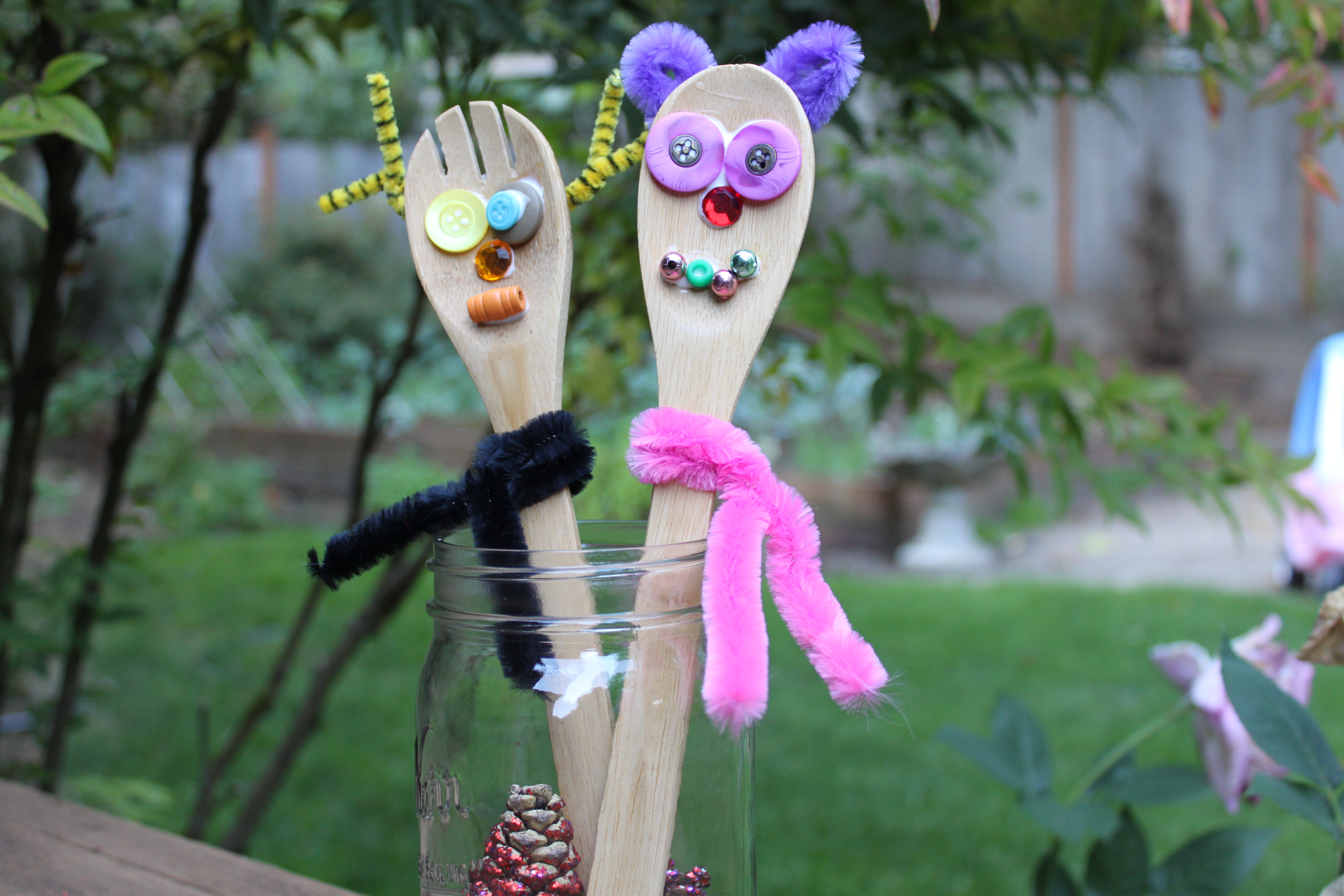 Wooden Spoon Reindeer