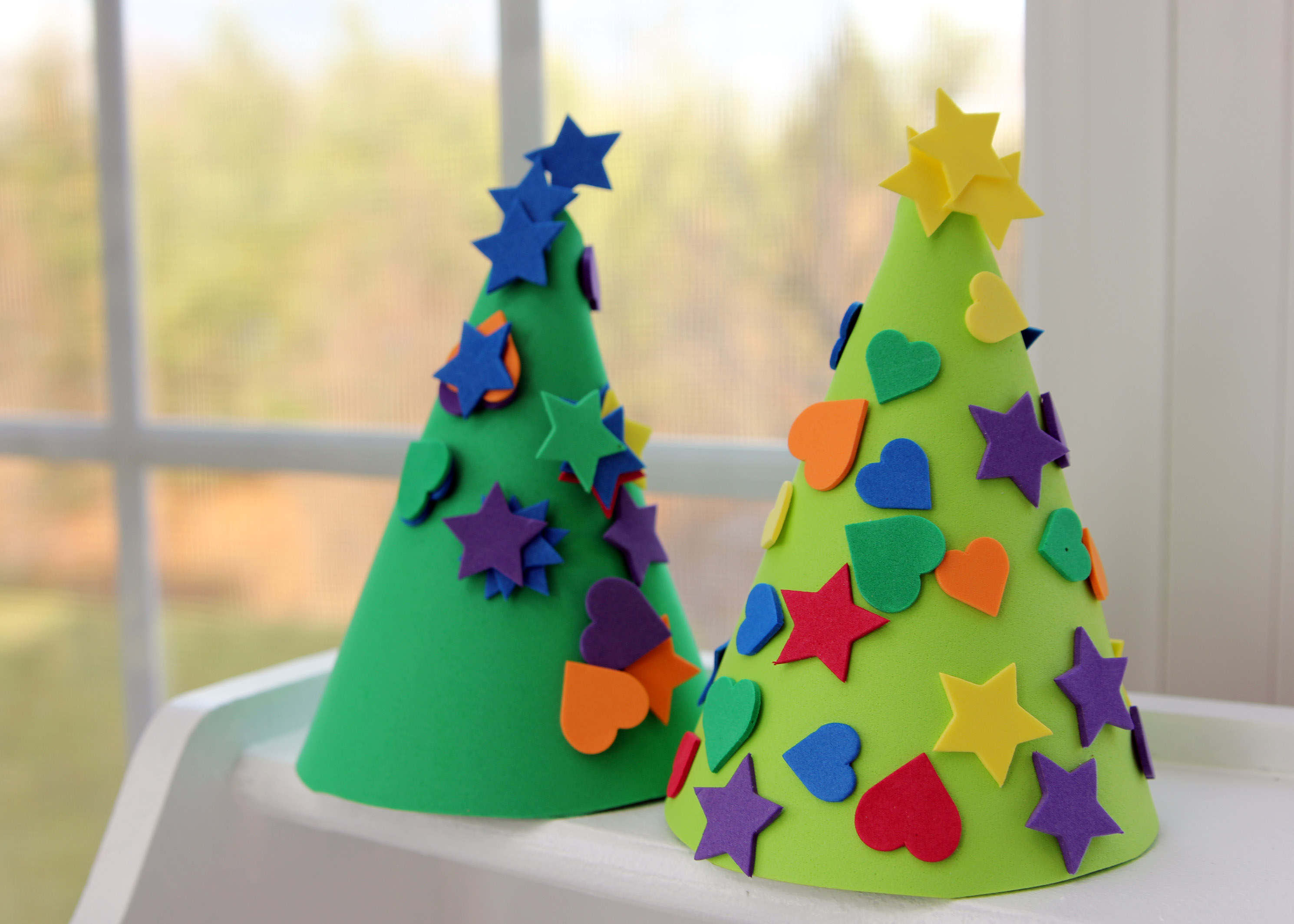 Foam Christmas Trees