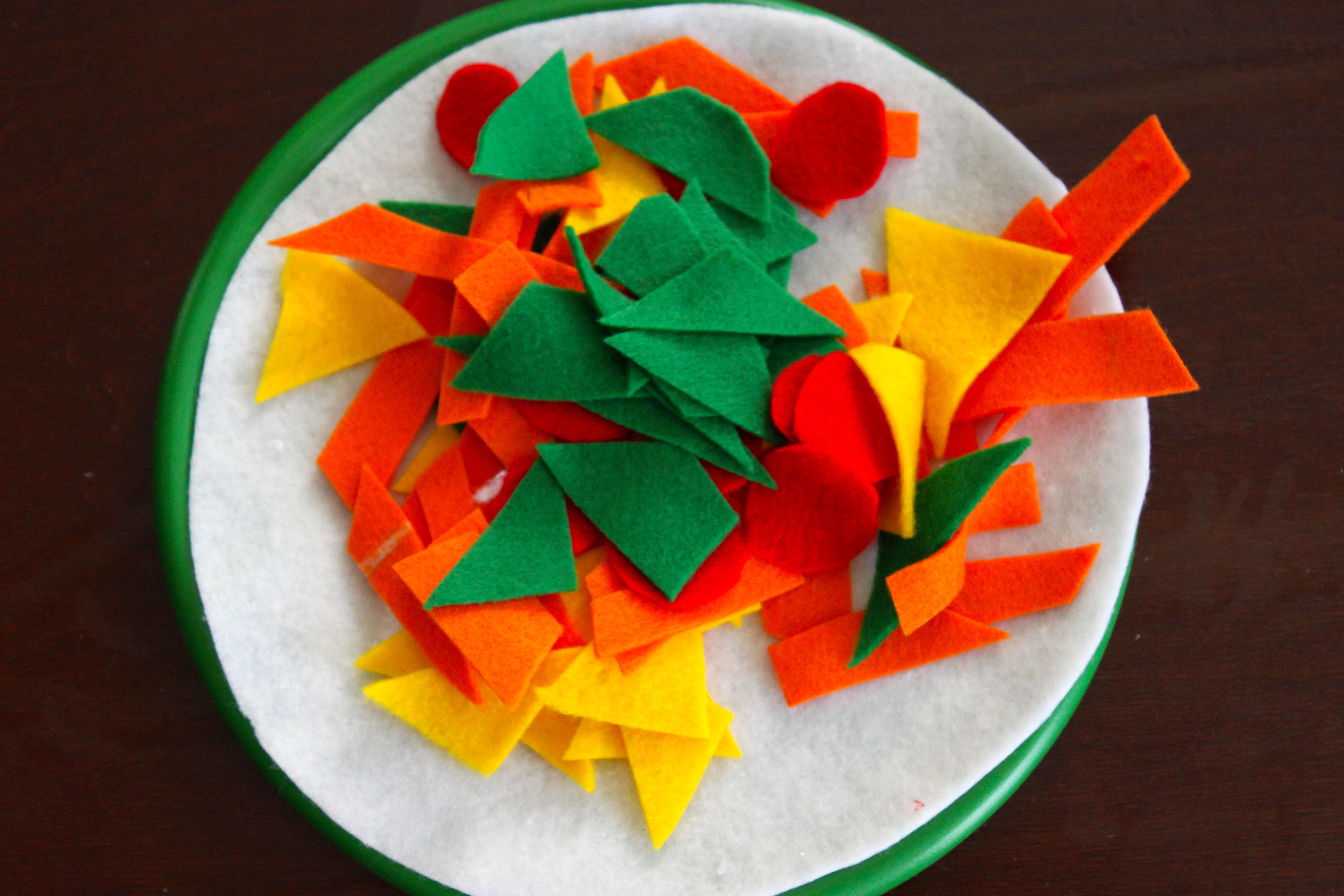 Felt Pizza Pretend Play