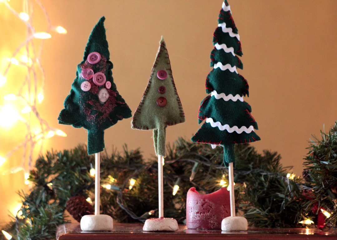 Felt Christmas Trees