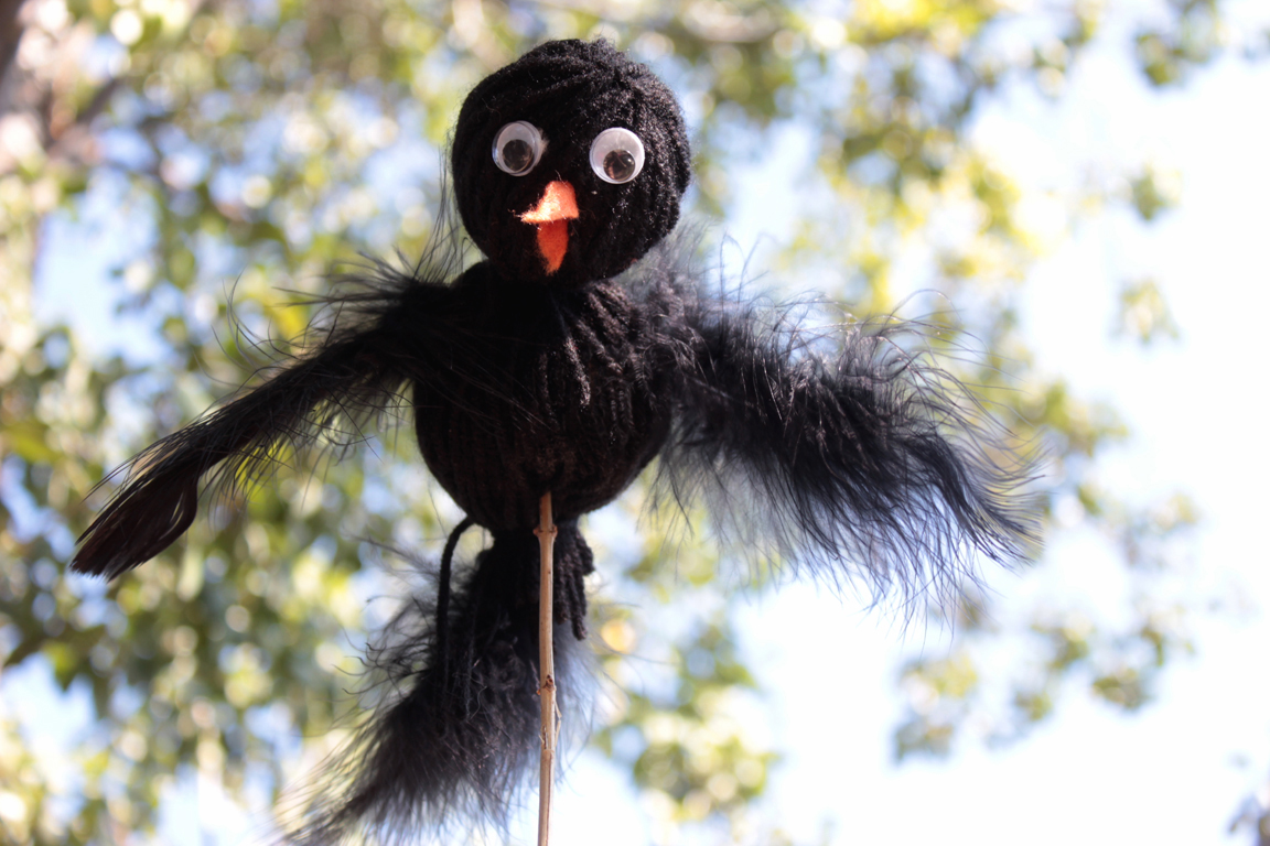 Crow Puppets