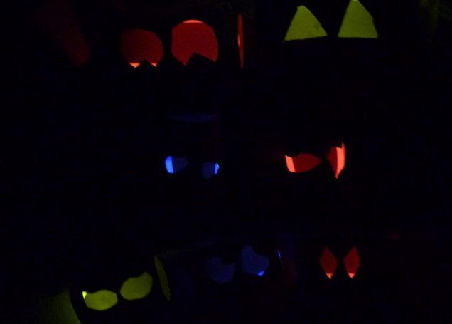 Glow Stick Halloween Eyes