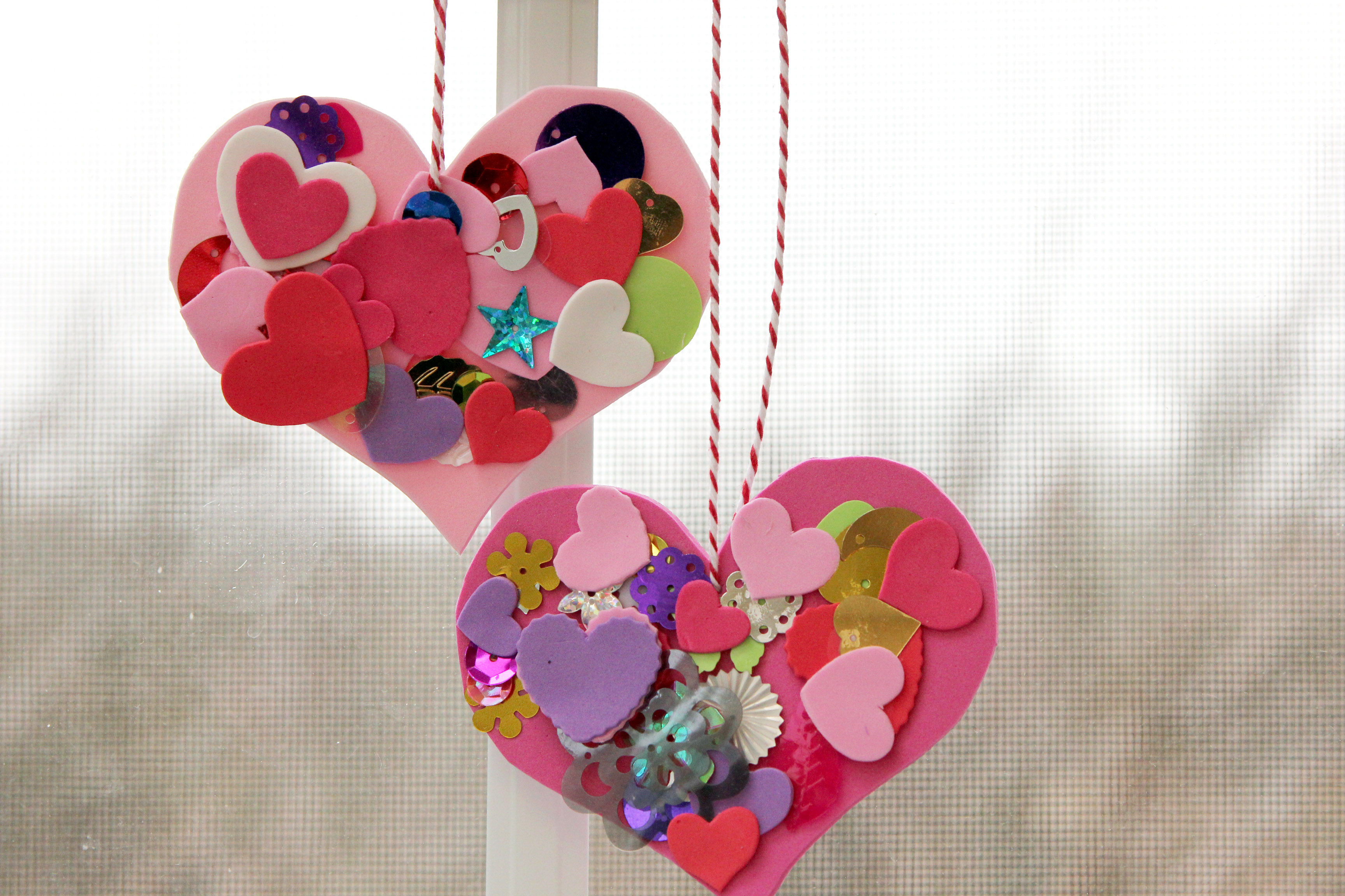 Layered Heart Collages
