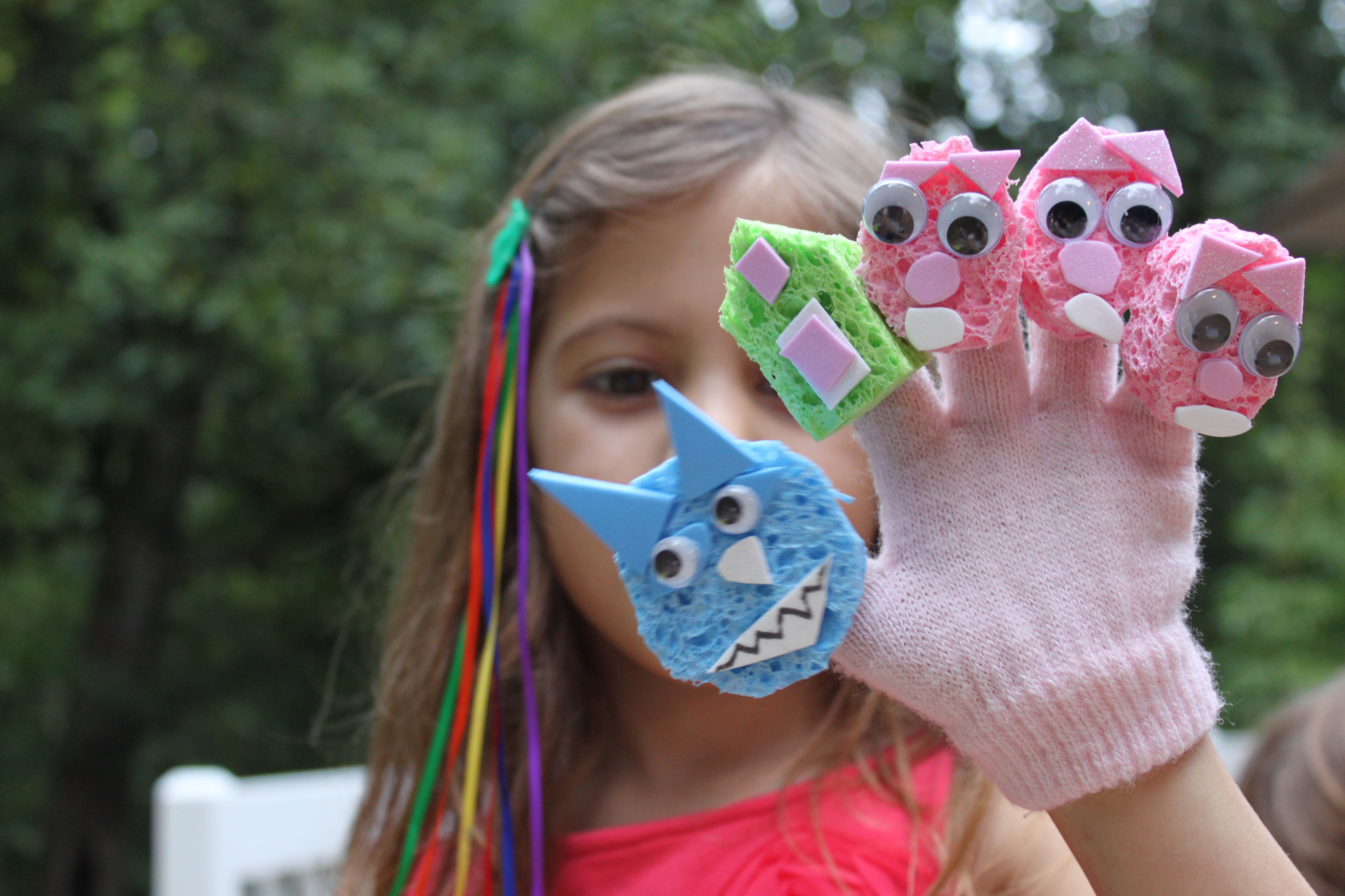 Glove Puppets: Three Little Pigs