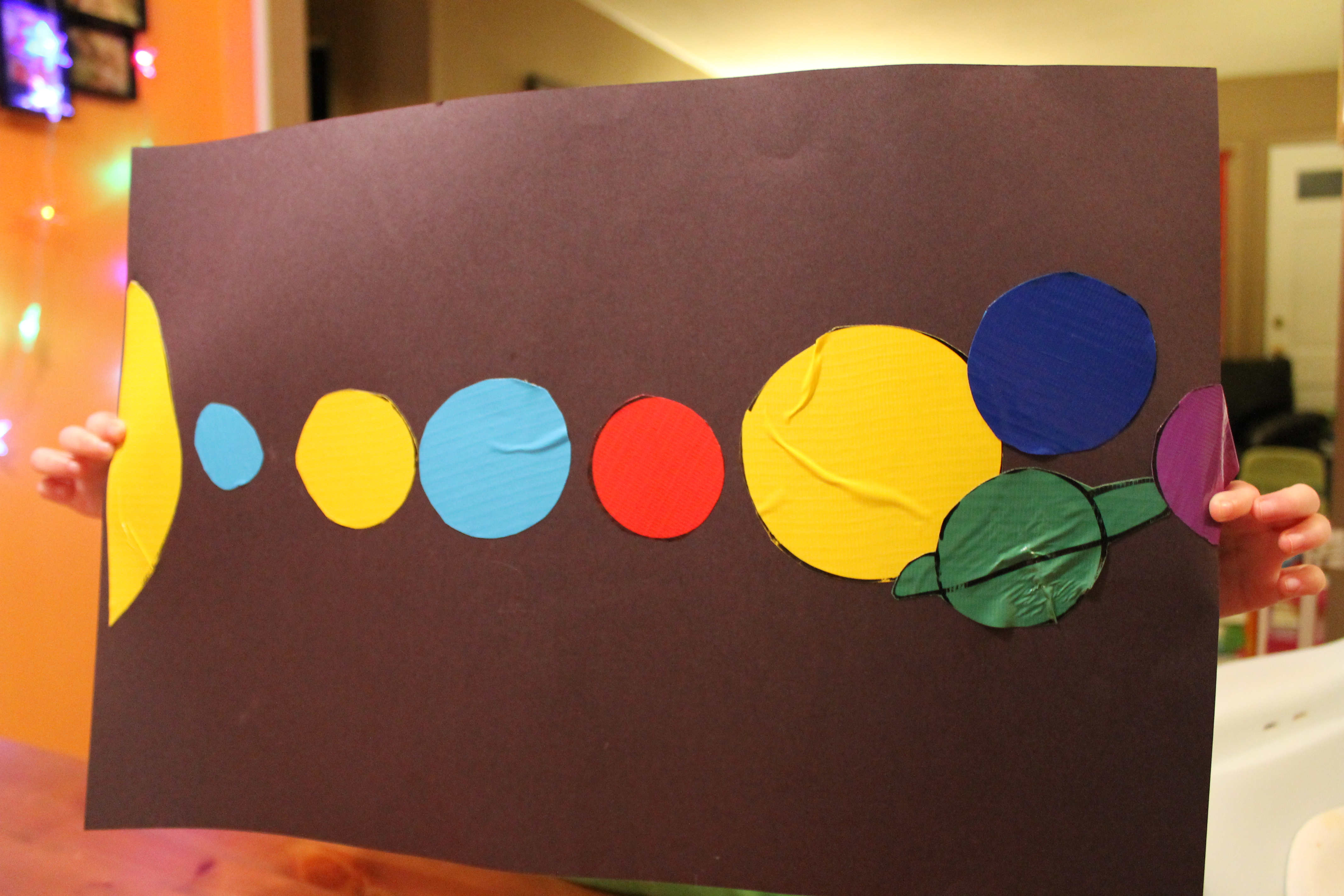 Duct Tape Sheet Solar System