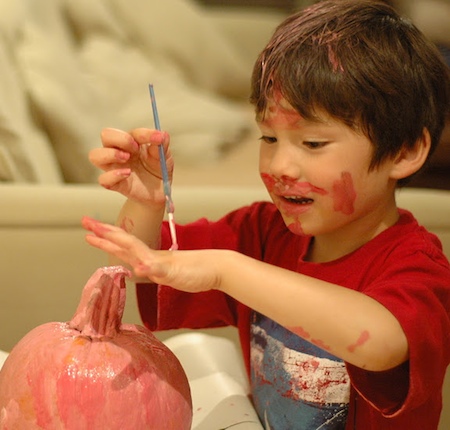 Painting Pumpkins