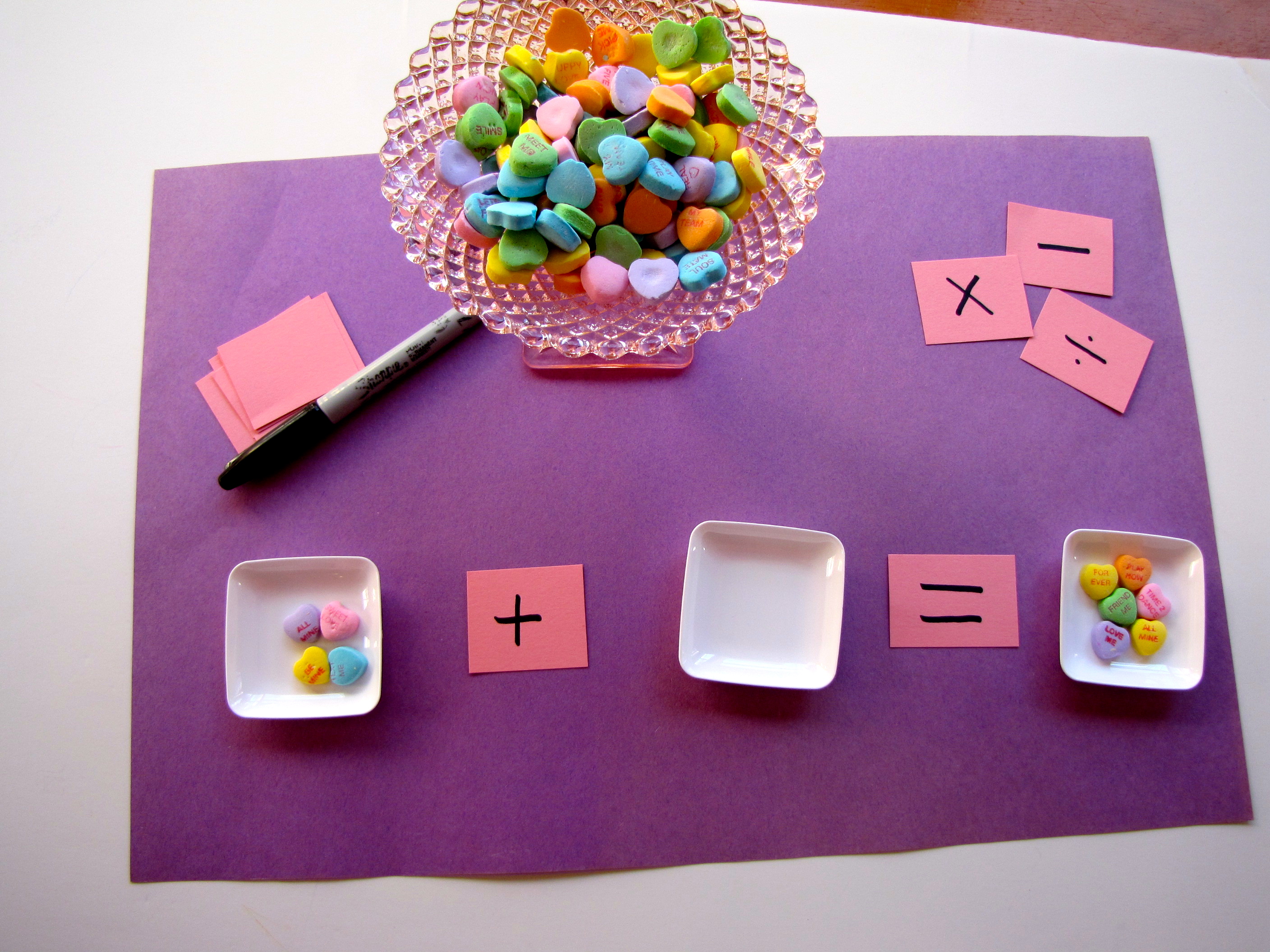 Conversation Heart Math