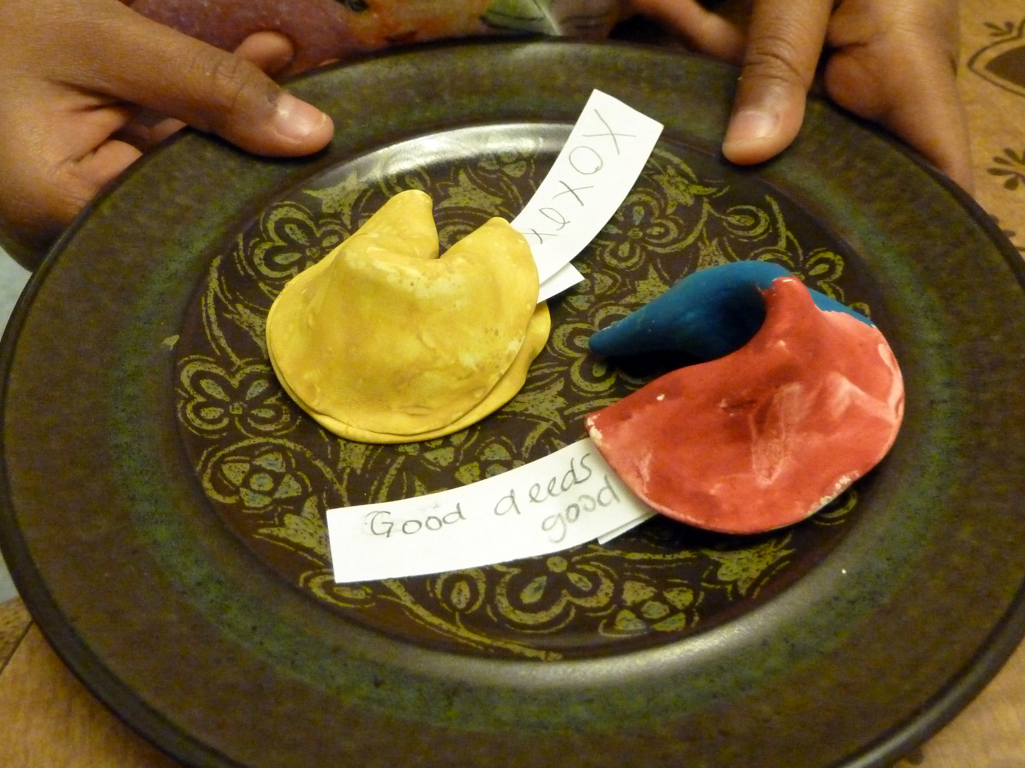 Clay Fortune Cookies
