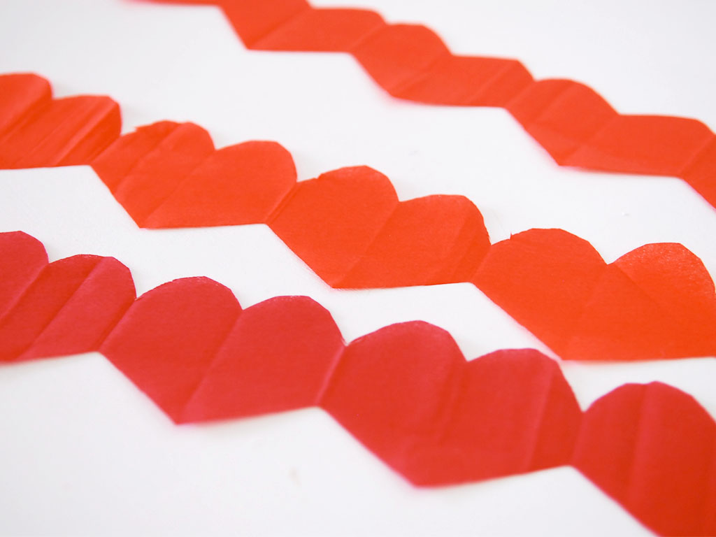 Paper Heart Chain