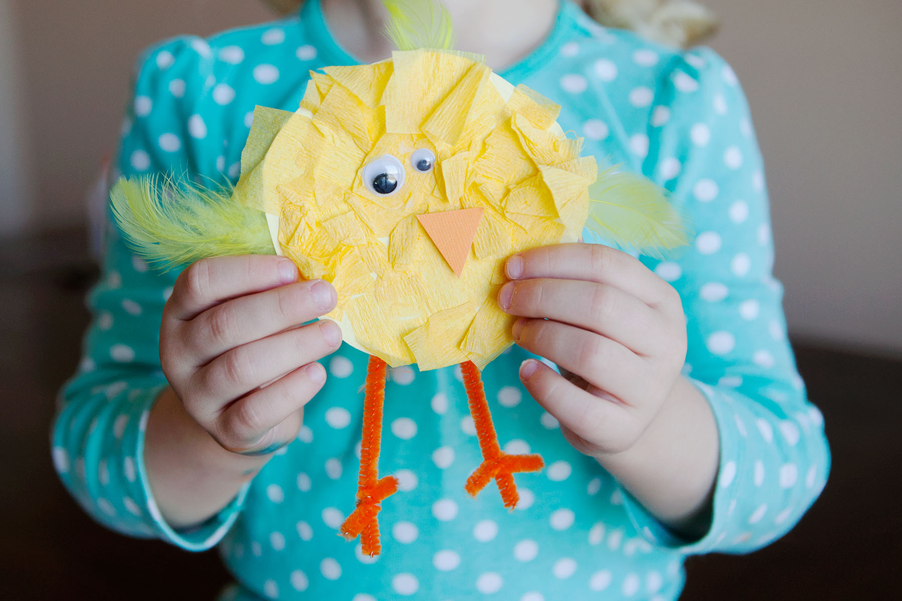 Tissue Paper Baby Chicks
