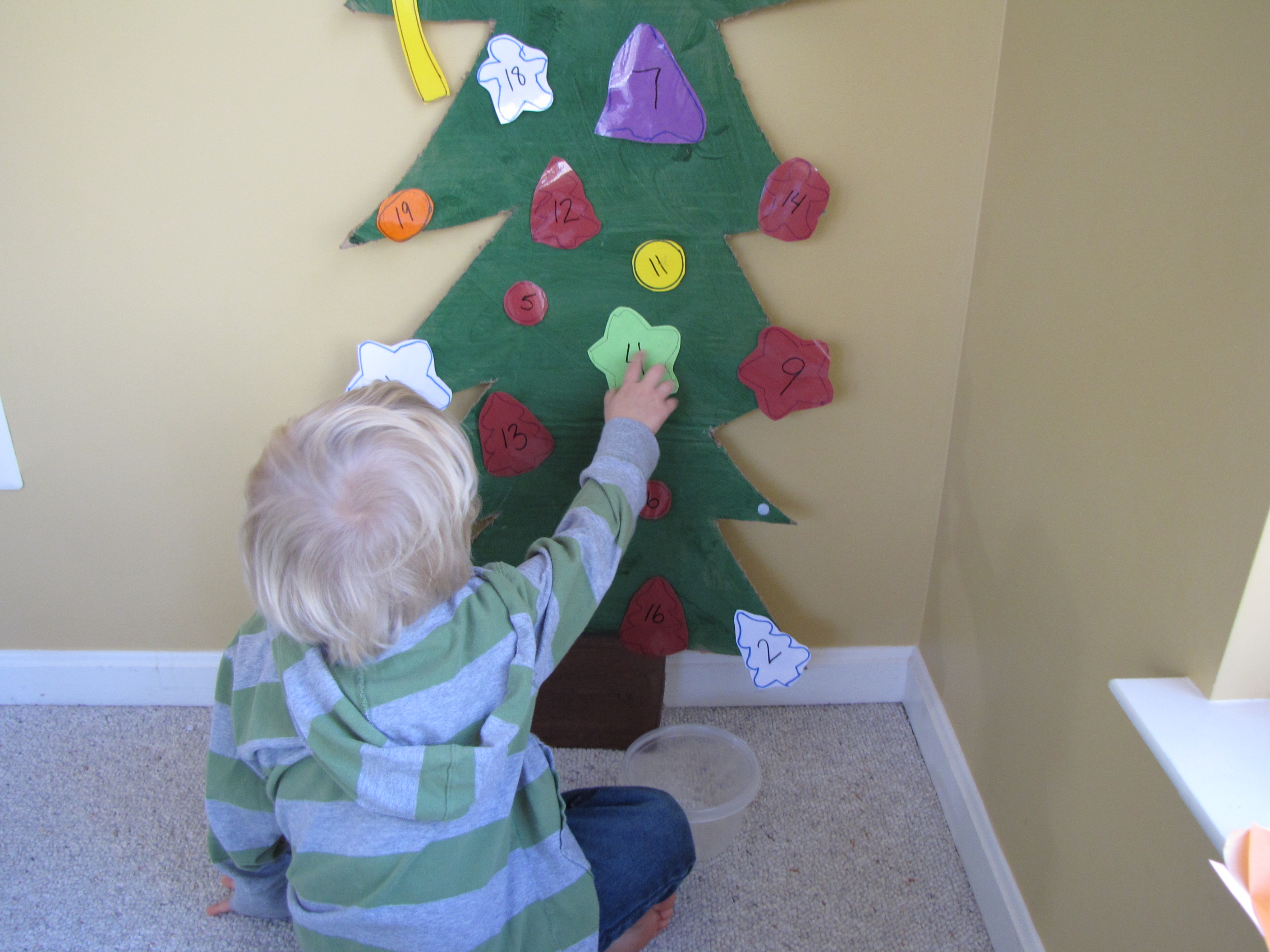 Cardboard Learning Tree