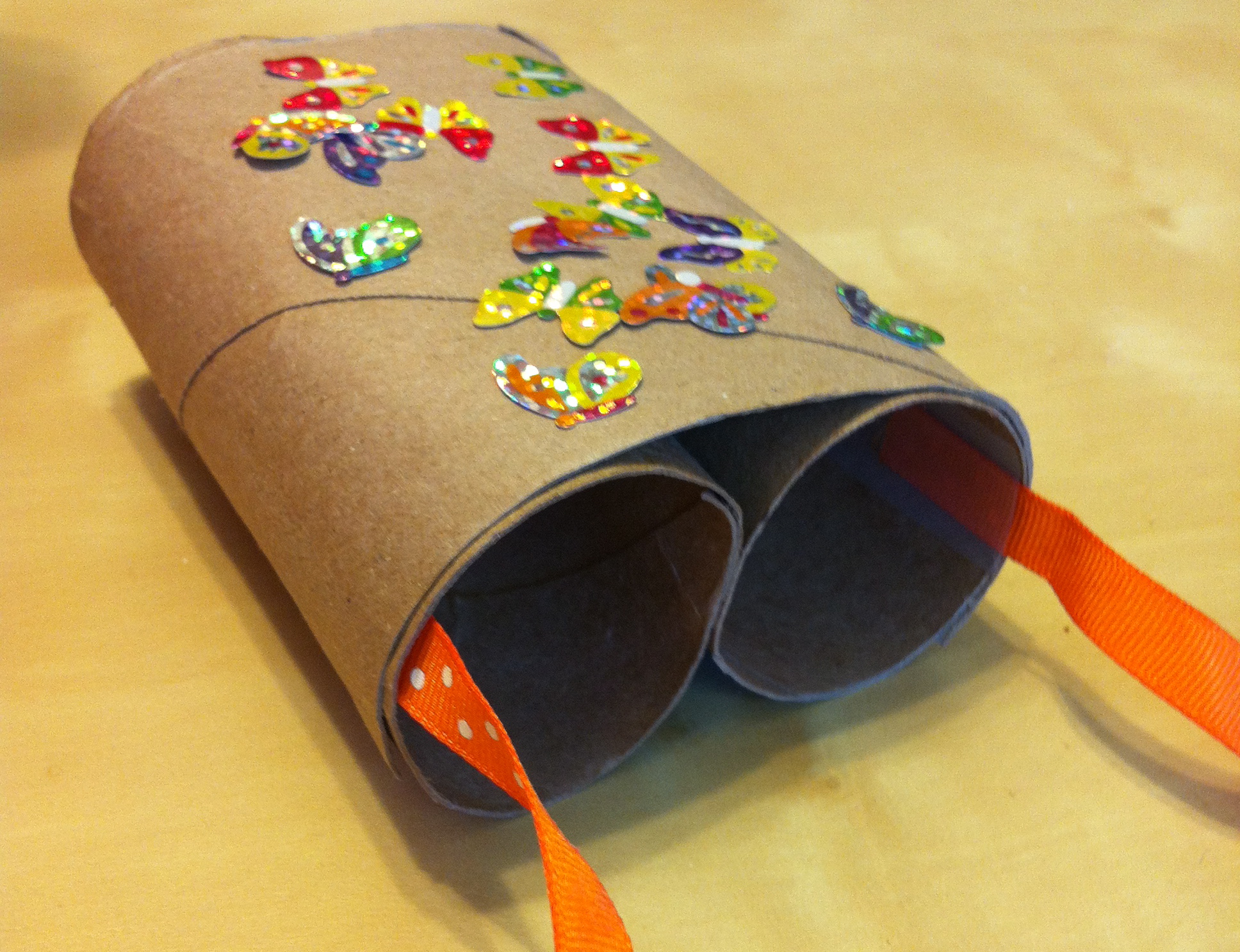Toilet Paper Roll Binoculars