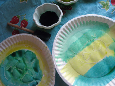 A little textured fun... with glue!