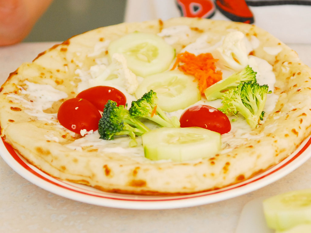 Build Your Own Veggie Pizza