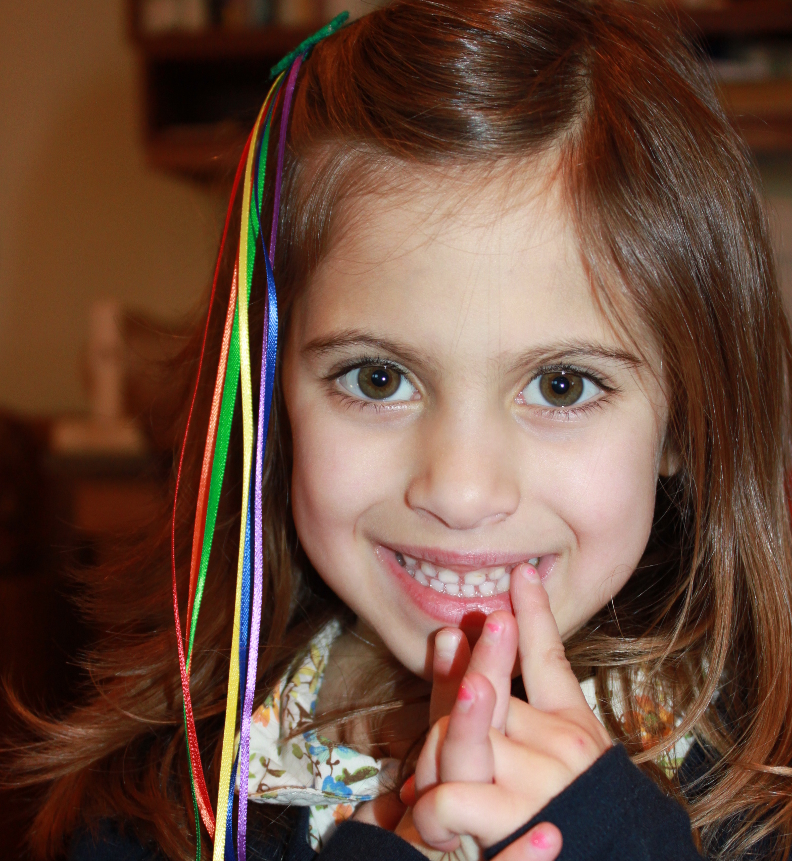 Rainbow Hair Clip