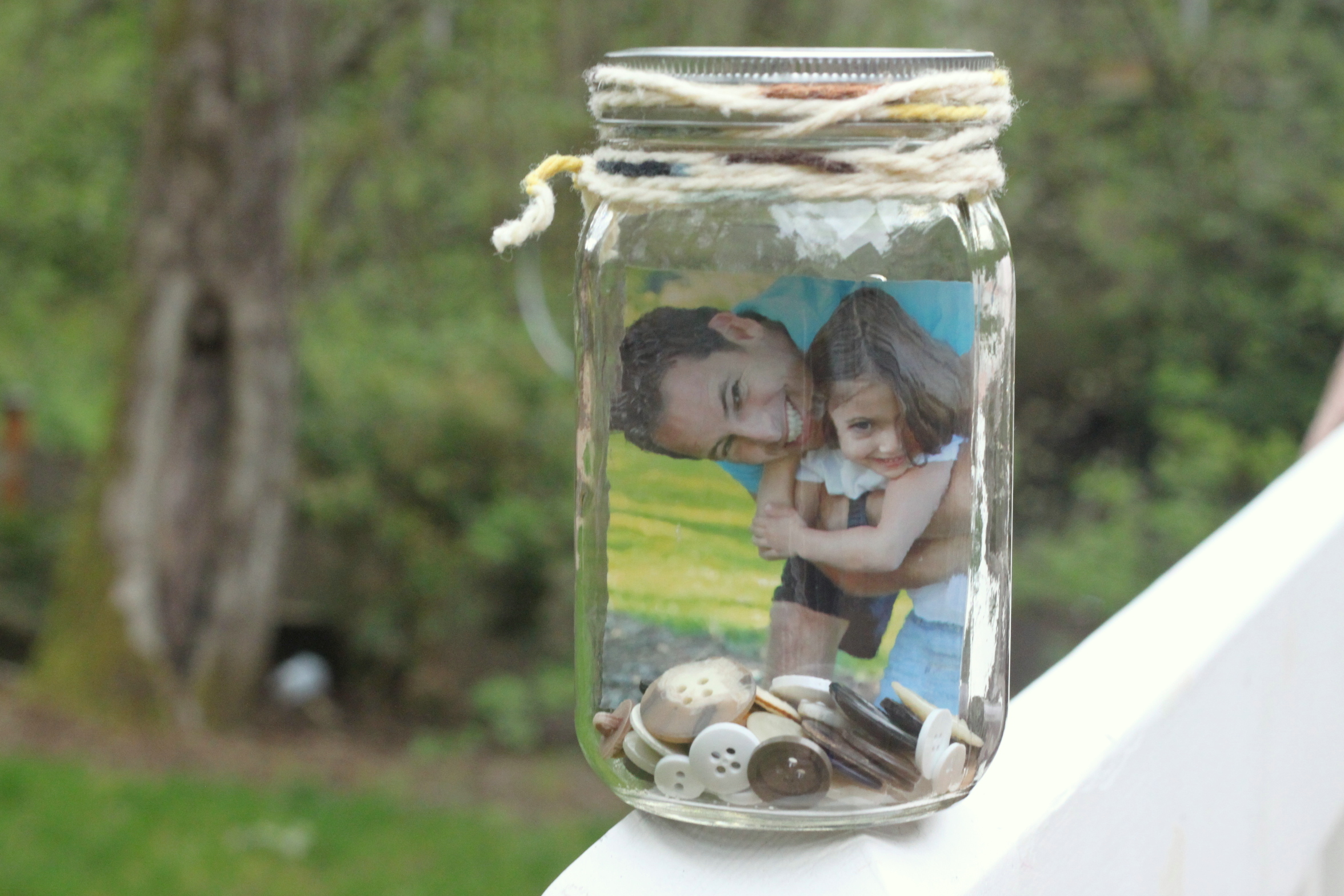 Mason Jar Frame