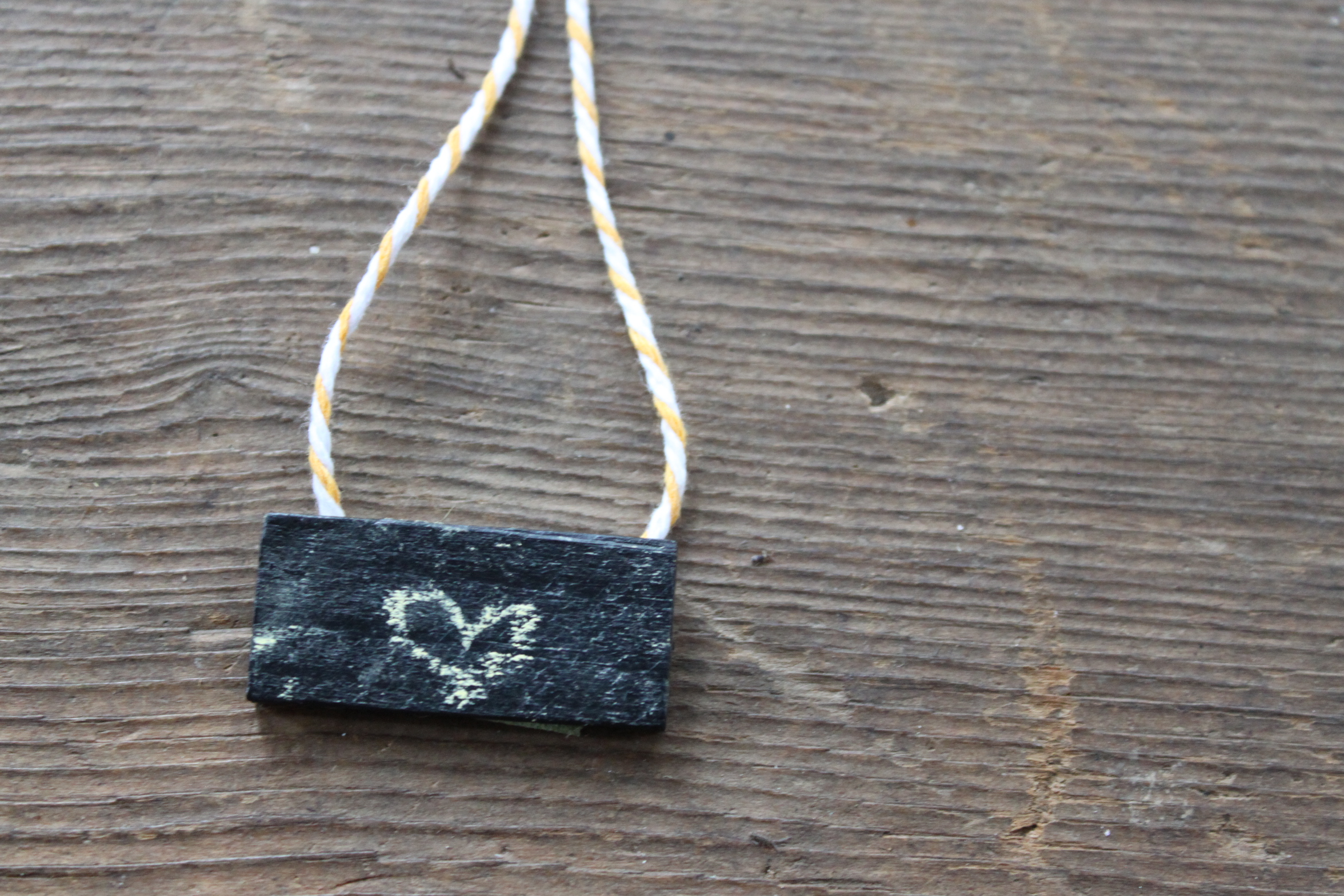 Chalkboard Necklace
