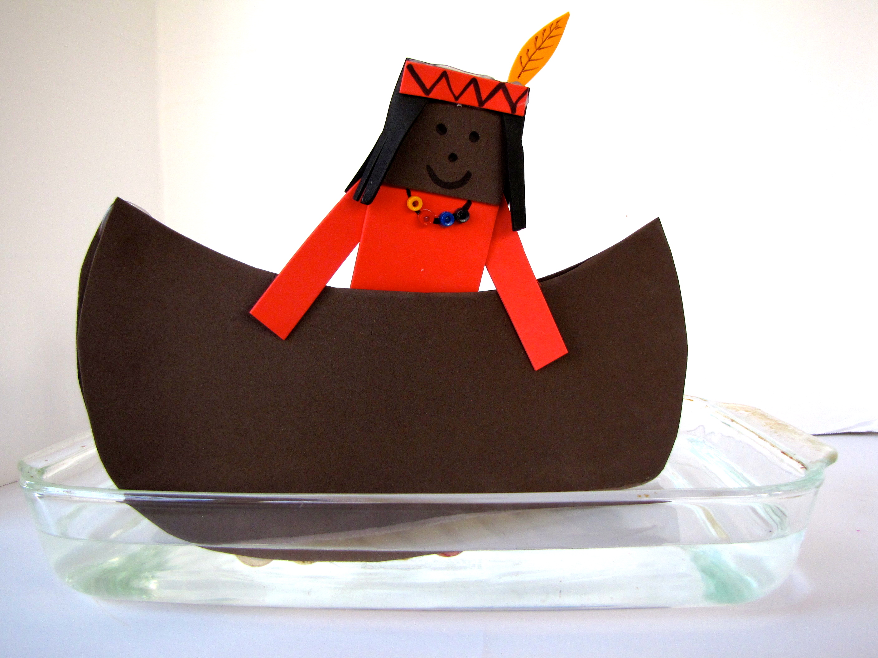 Foam and Cork Canoe