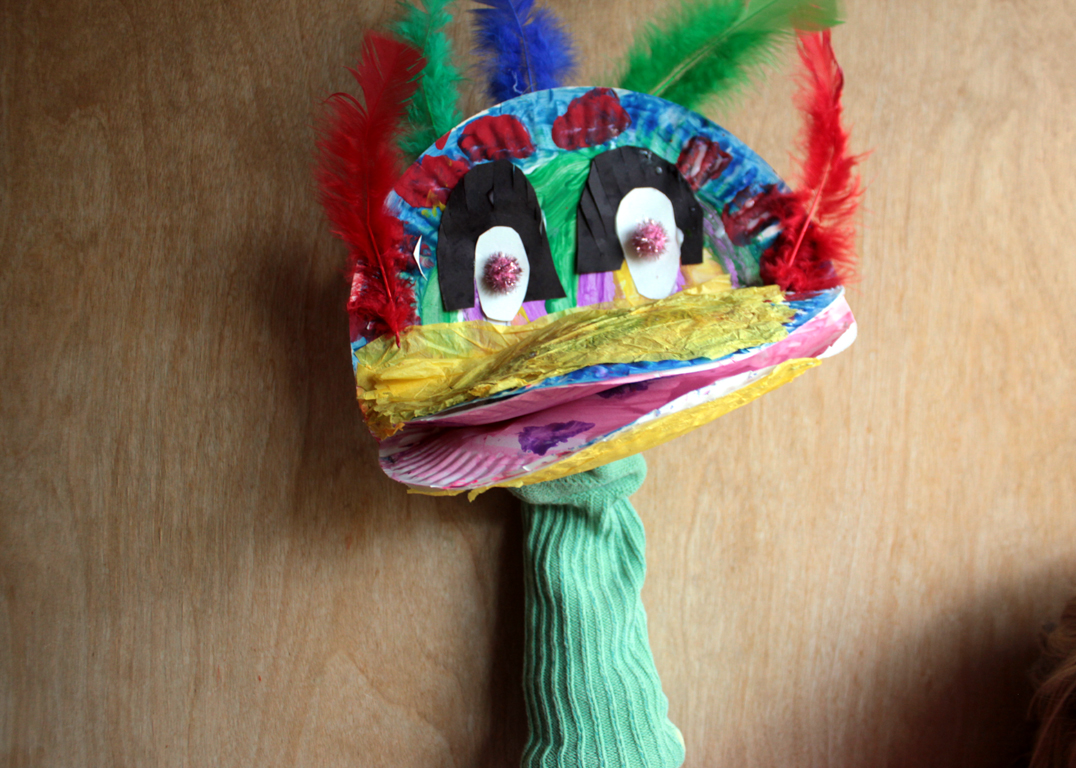 Crazy Bird Puppets