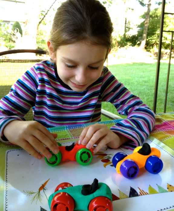 Play Dough Cars