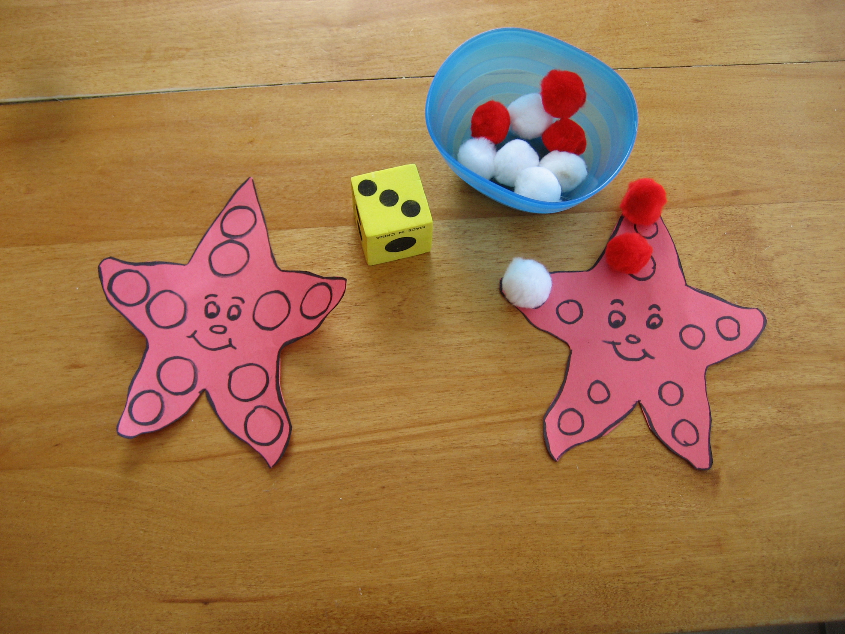 Starfish Counting Game