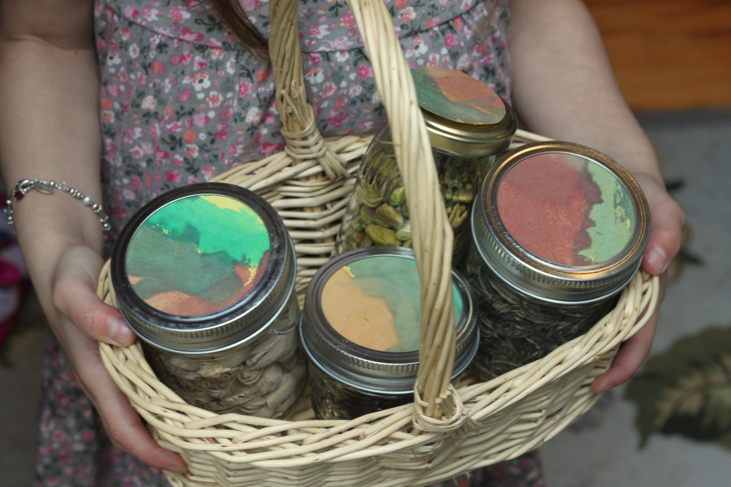 Snack Jar Basket