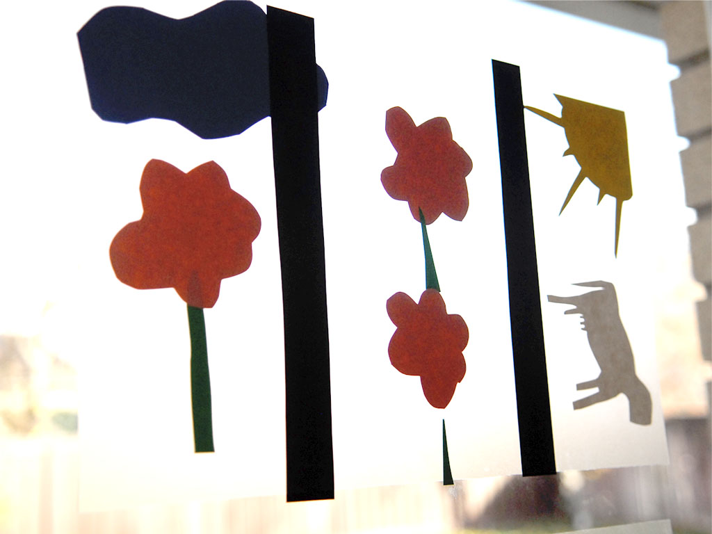 Stained Glass Paper Art
