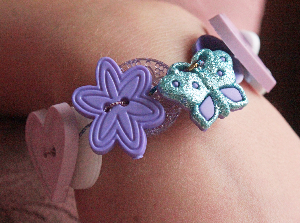 Button Chain Bracelet