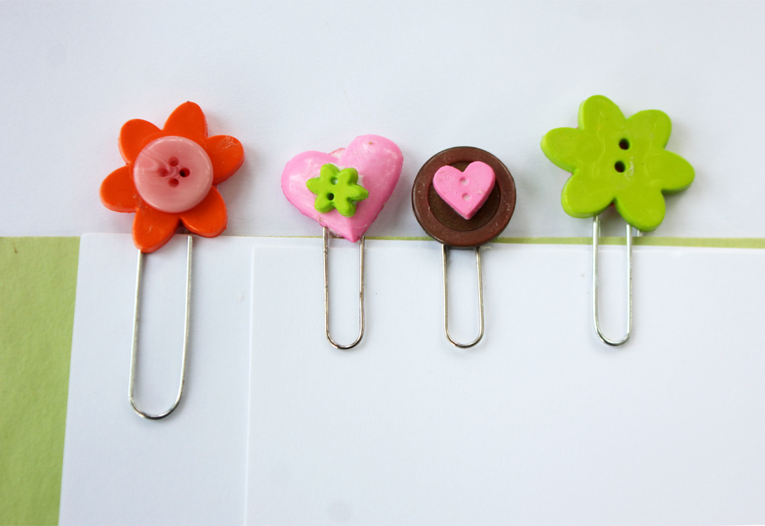 Button Paperclips