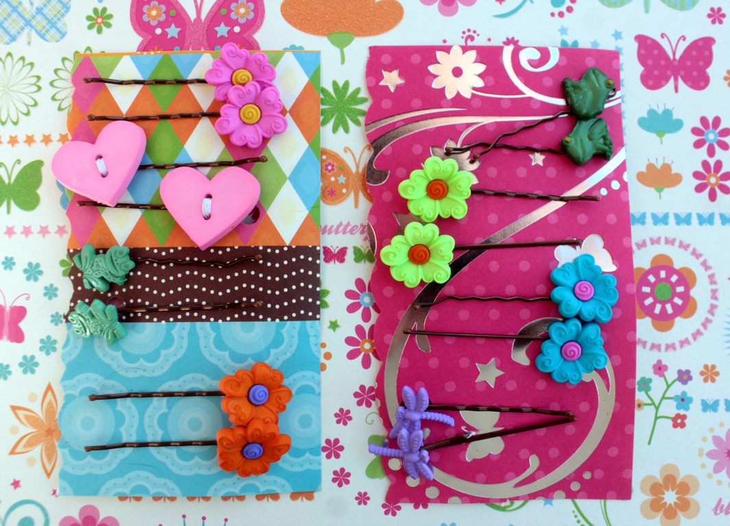 Button Hairpins