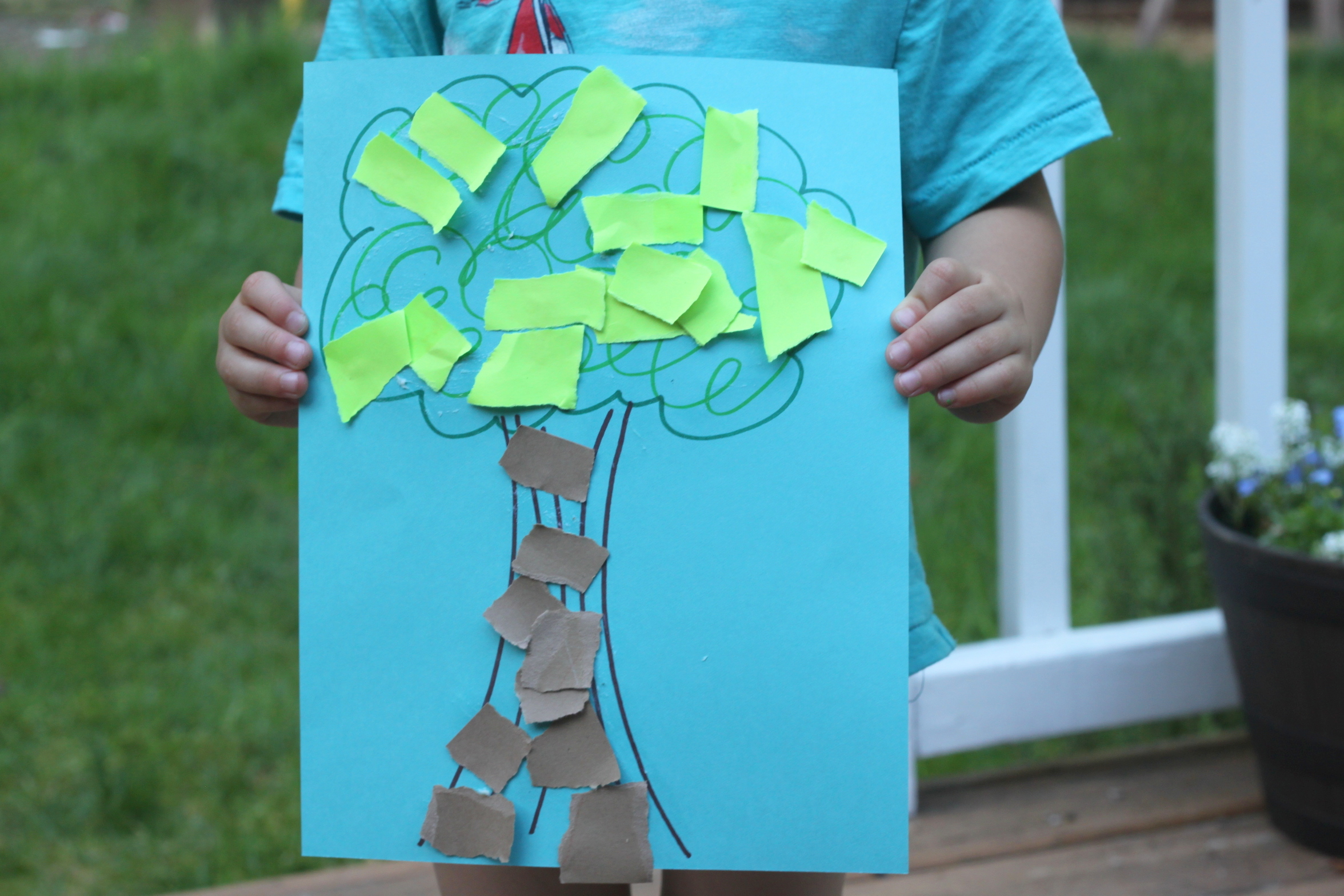 Matching Colors Tree Art