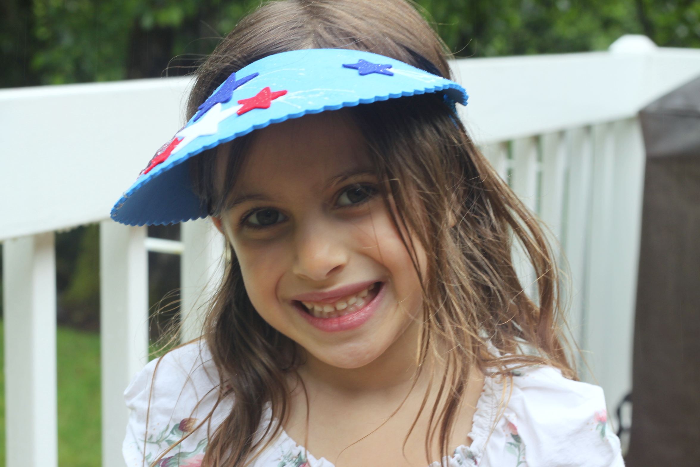 Fourth of July Visor Craft
