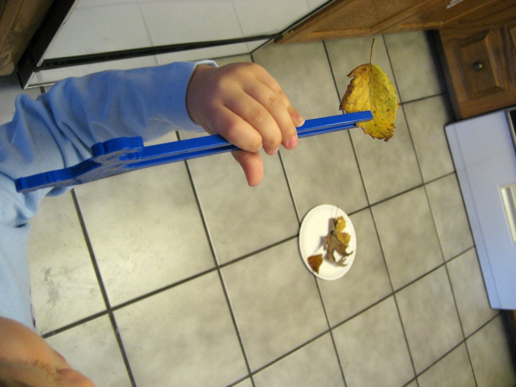 Transferring With Tongs
