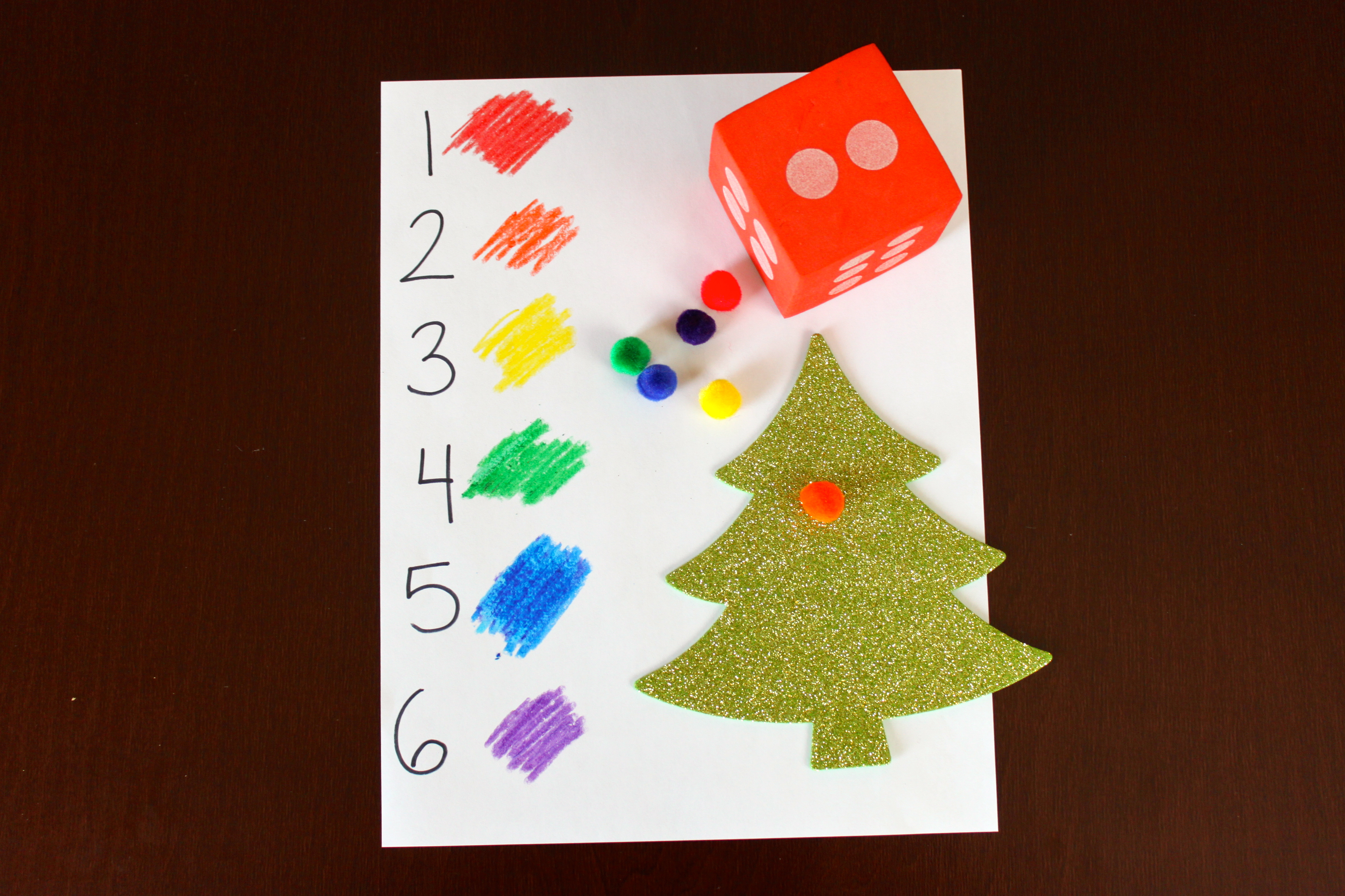 Roll and Decorate Christmas Tree