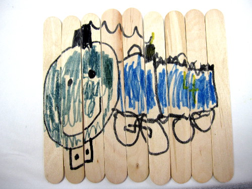 Craft Stick Puzzle