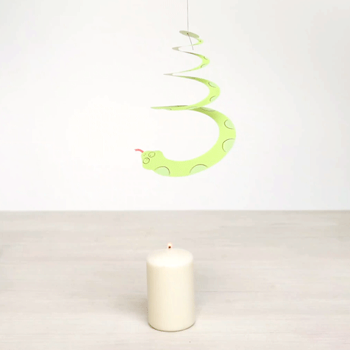 Spinning Spiral Snake