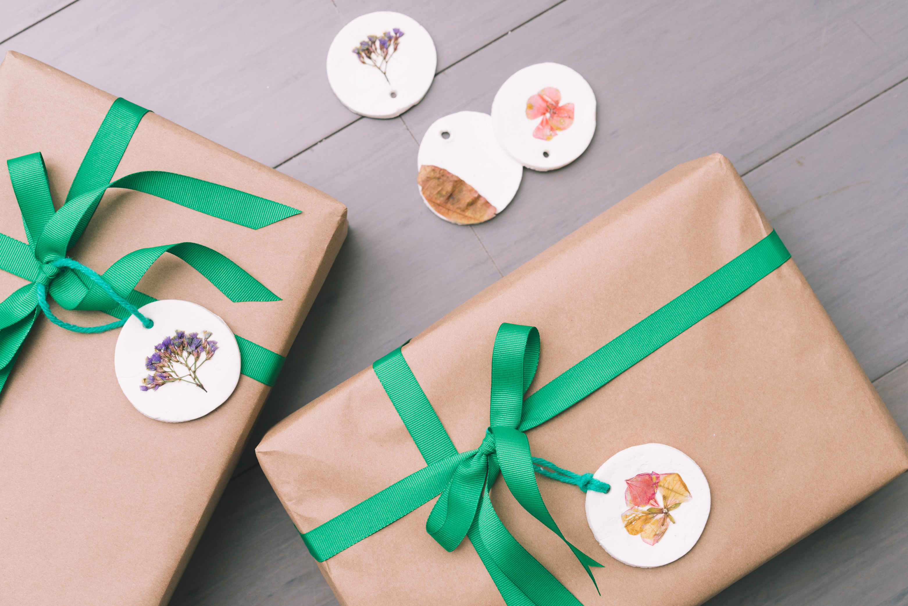 Pressed Flower Ornaments