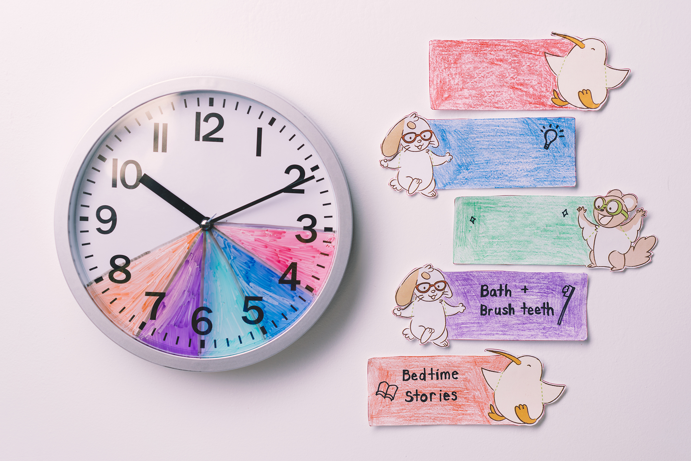 After School Routine Clock
