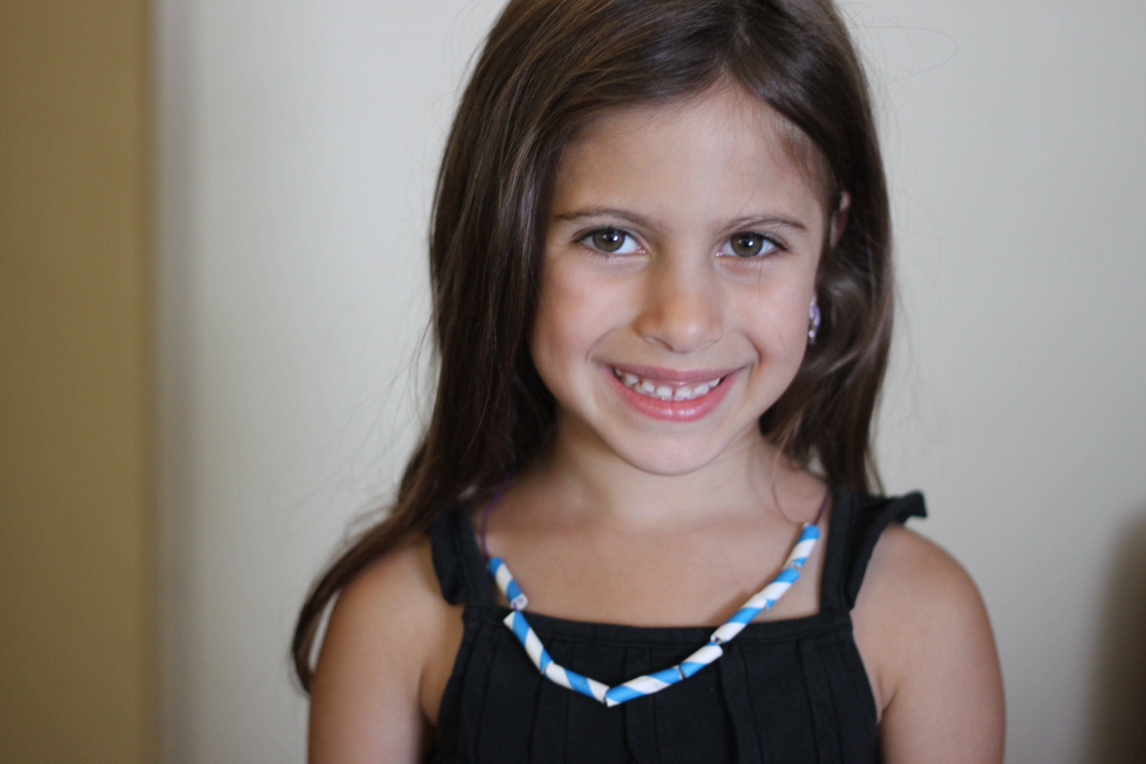 Paper Straw Necklace