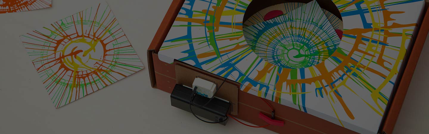 Tinker Crate Spin Art Machine Crate
